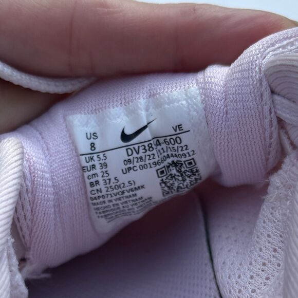 Nike Air Zoom Pegasus 40 Women's Size 8 Light Pink Sneakers Shoes DV3854 600 - Picture 10 of 10